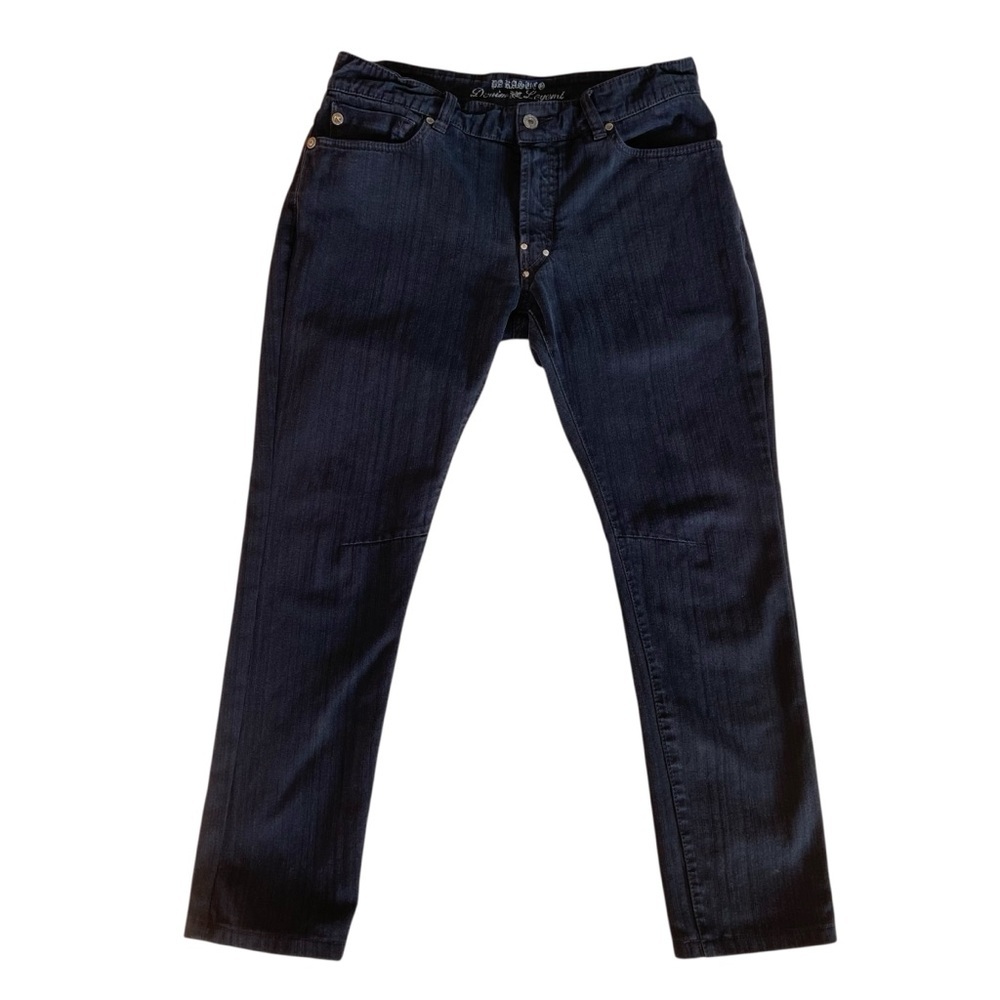 Parasuco men’s Y2K dark wash straight  jeans lightly stretch style 9248 size 33